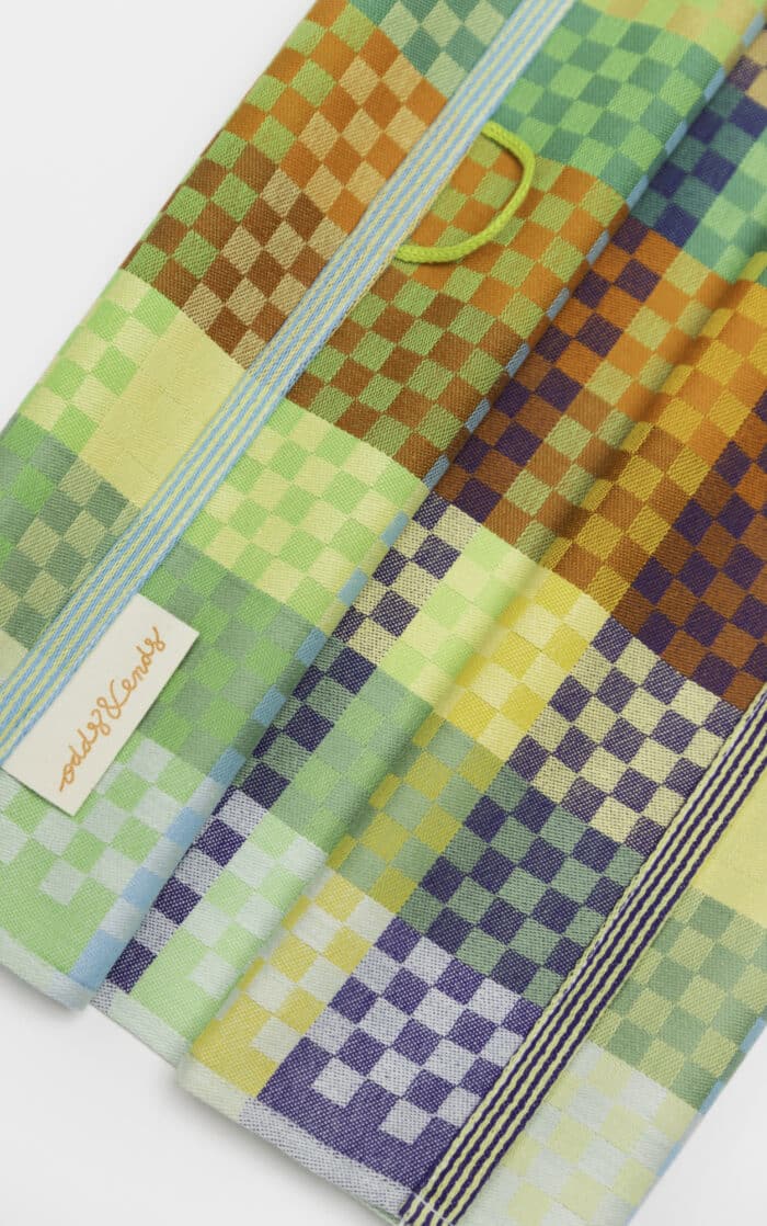 Ods&Ends Theedoek Checkered Check #57B