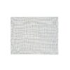 Placemat dusty blue streep