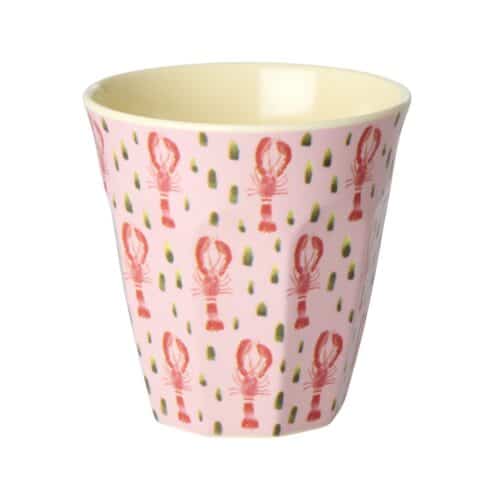 Rice melamine beker Lobster
