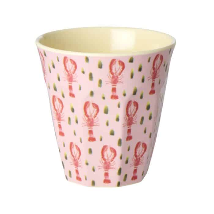Rice melamine beker Lobster