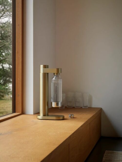 Stelton Brus Sodamaker brushed brass