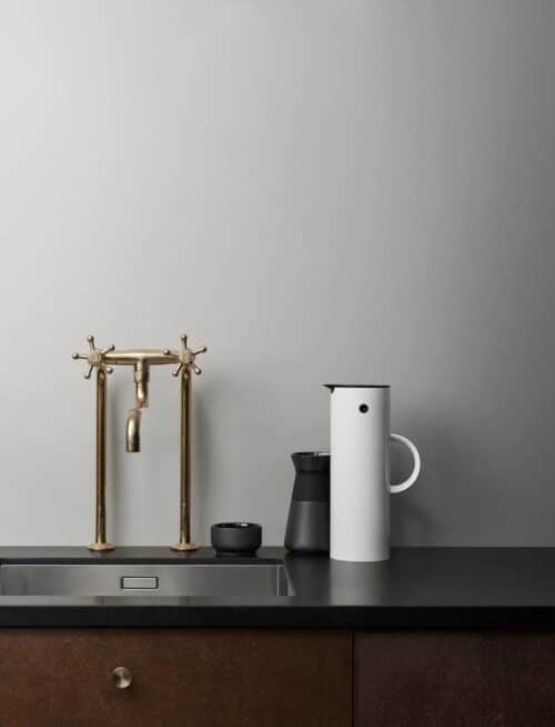 Stelton thermoskan 1l wit