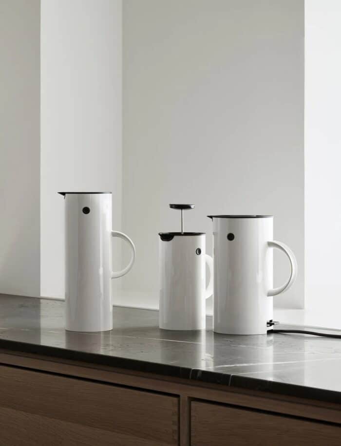 Stelton thermoskan 1l wit