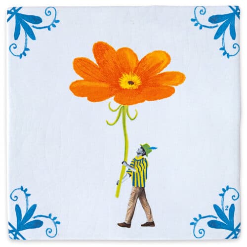 Storytile Ik breng je een bloem