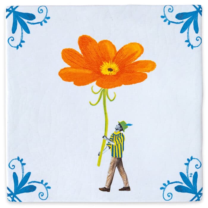 Storytile Ik breng je een bloem