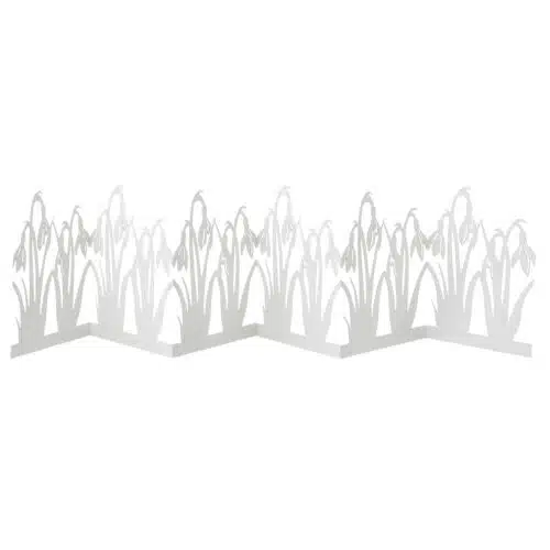 Tafel slinger Sneeuwklokje wit