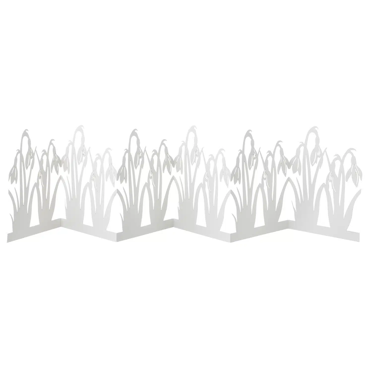 Tafel slinger Sneeuwklokje wit