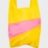The New Shopping Bag Large TVYellow&FluoPink