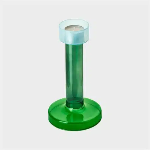Bole kandelaar Medium Blue-Green