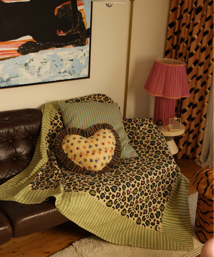 Doing Goods Disco Leopard Single Throw in Tote Bag