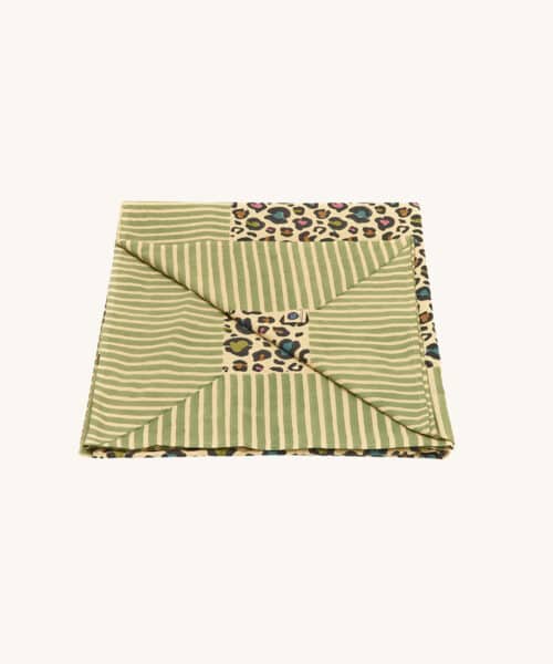 Doing Goods Disco Leopard Single Throw in Tote Bag
