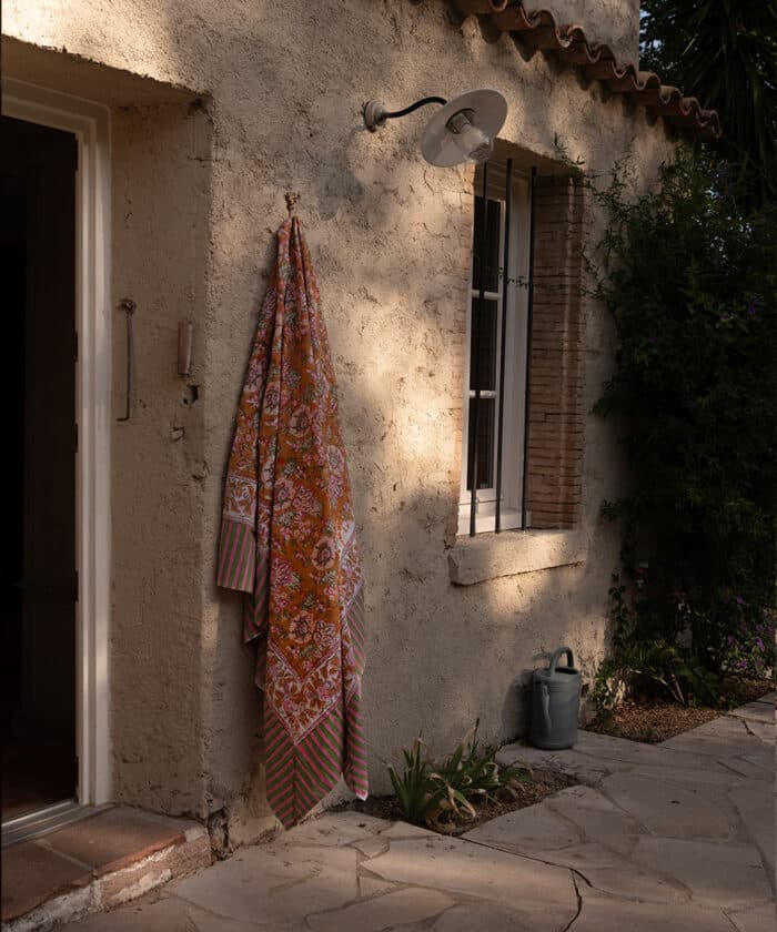 Doing Goods Marigold Large Throw in Tote Bag