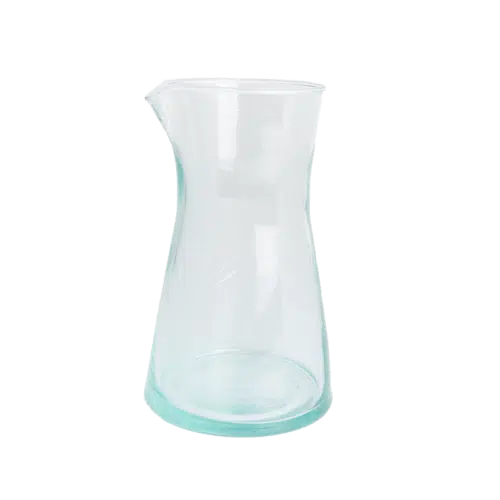 Hand Made Carafe recycled glass