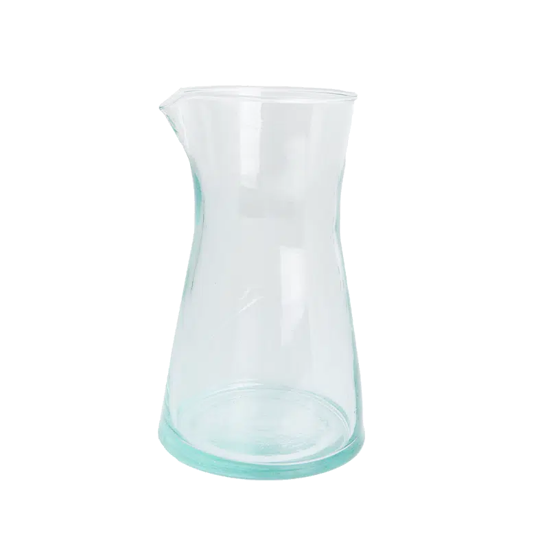 Hand Made Carafe recycled glass