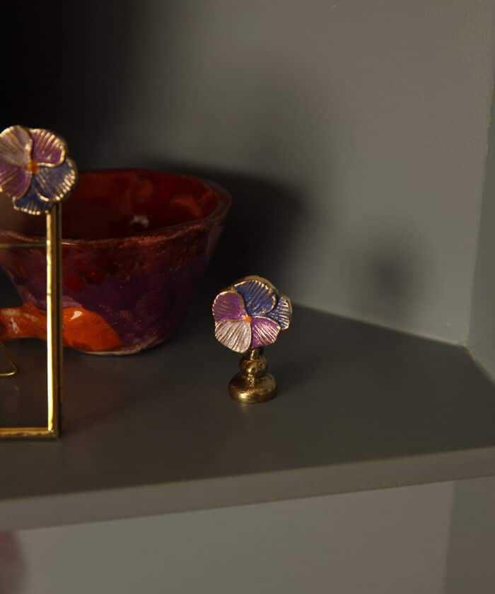 Kaarthouder Valery Violet