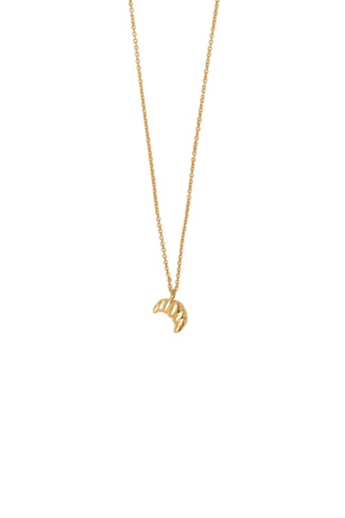 Ketting Croissant verguld
