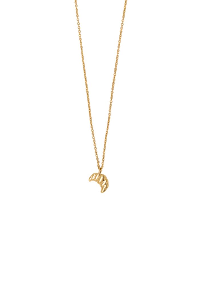 Ketting Croissant verguld