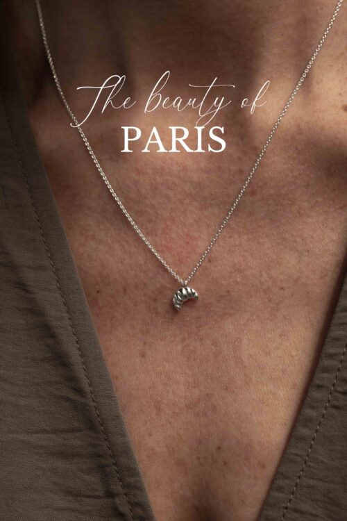 Ketting Croissant Zilver