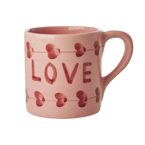 Mok - Roze - Hand-painted LOVE