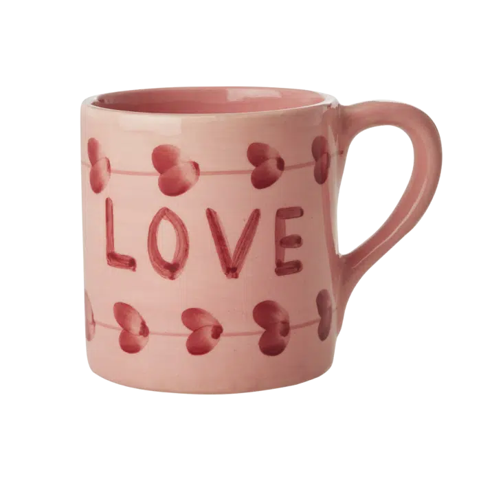 Mok - Roze - Hand-painted LOVE