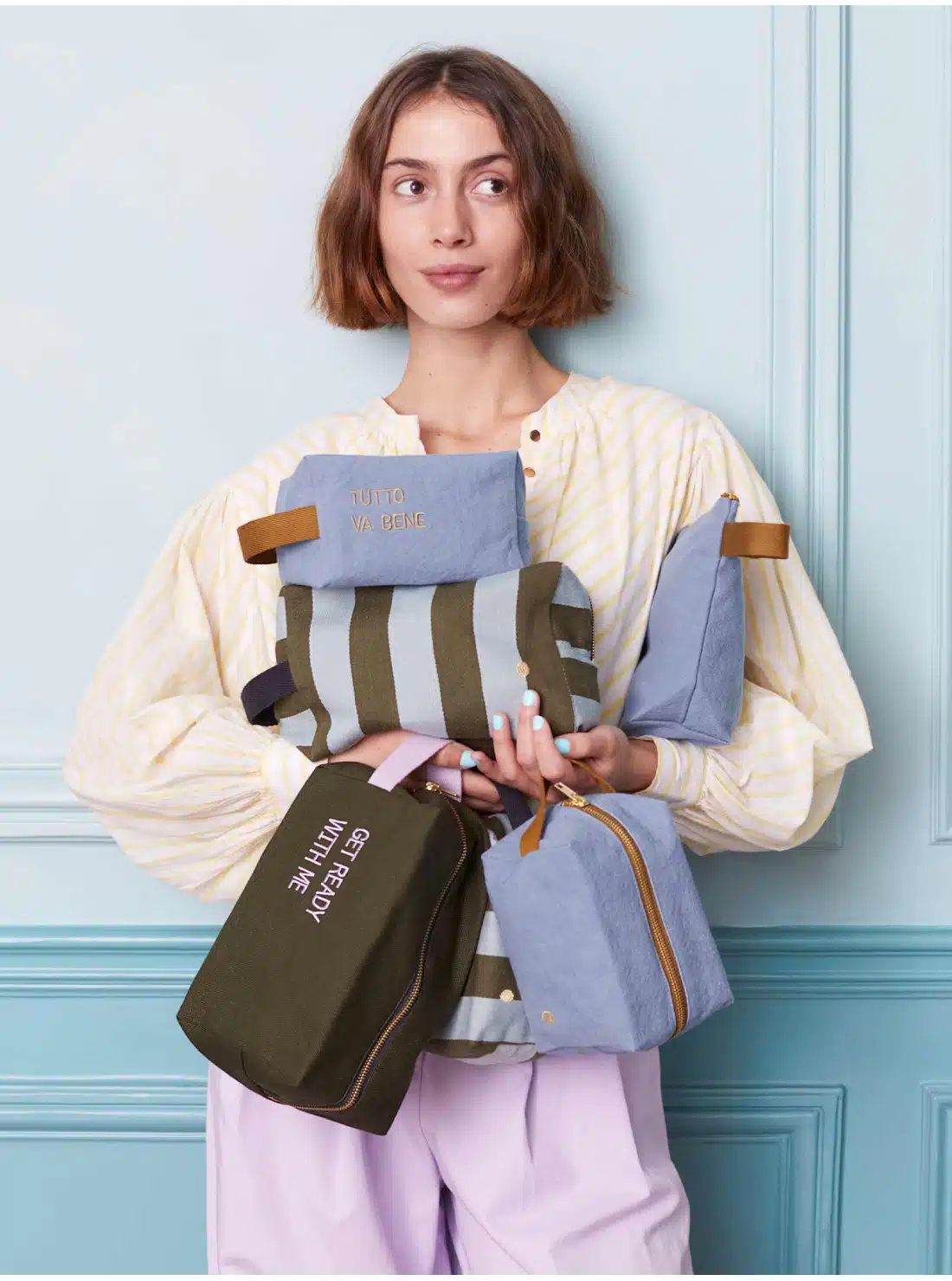 Pouch Cube Iona Bluetiful Large