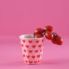 Rice melamine cup Sweet Hearts