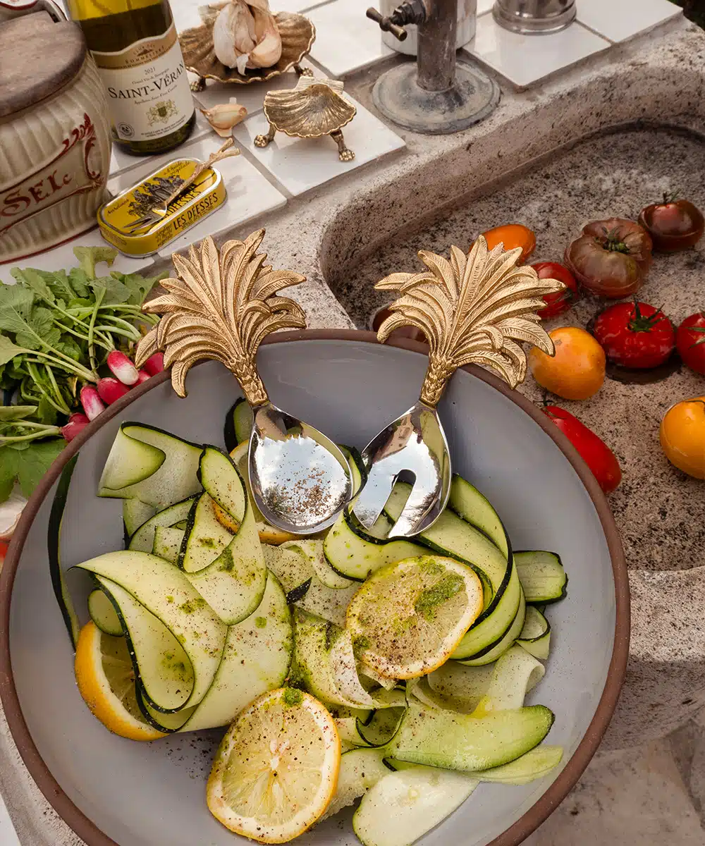 Saladebestek Marlin Palm set/2