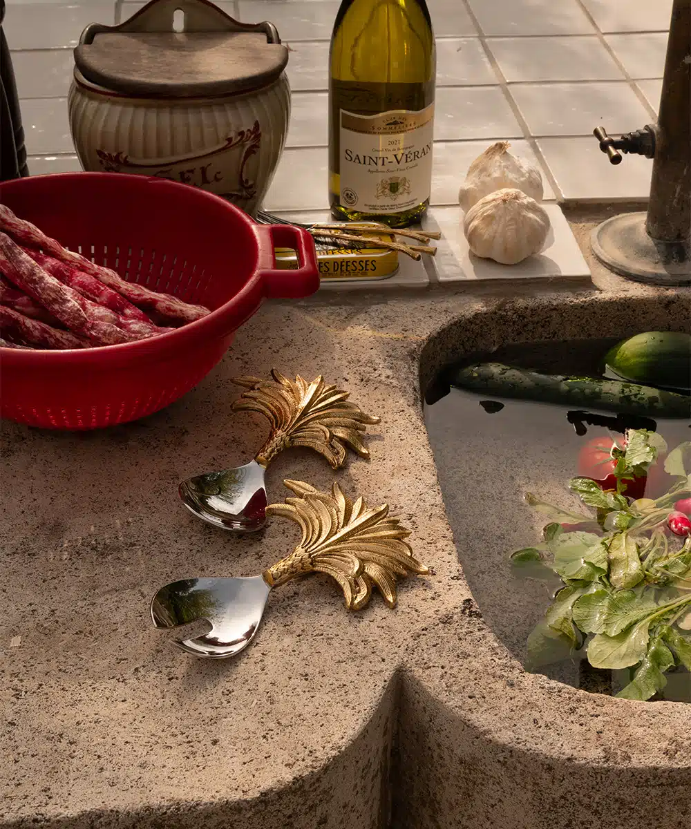 Saladebestek Marlin Palm set/2