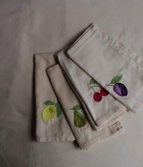 Set van 4 servetten Tutti Frutti