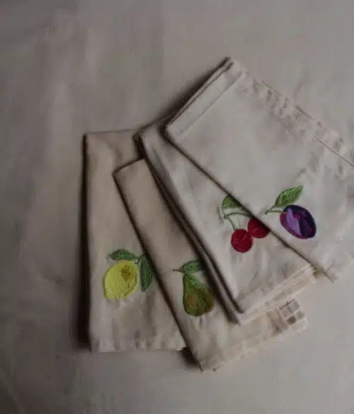 Set van 4 servetten Tutti Frutti