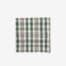 Set/4 Servetten Ruit groen