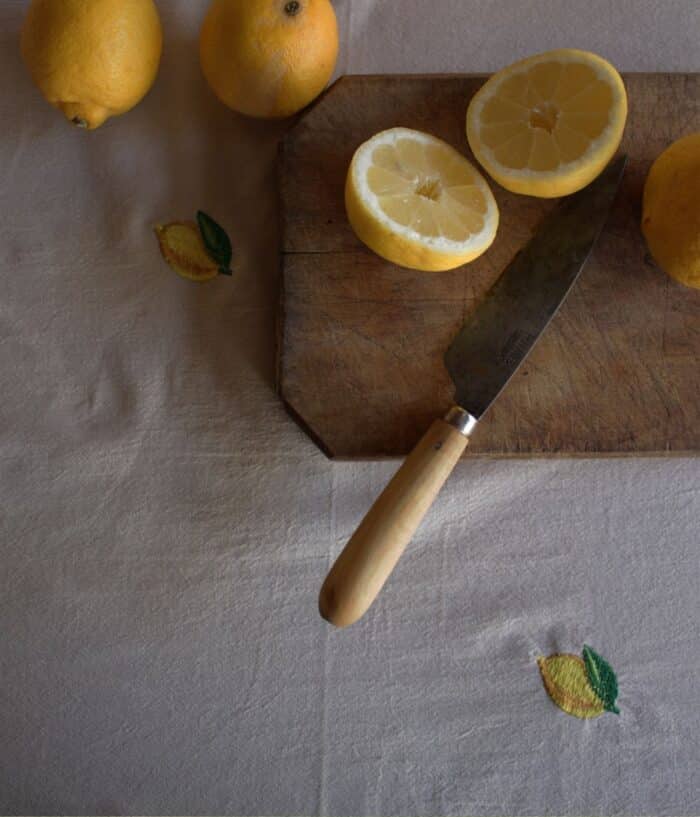Tafelkleed Soda Lemon 2.5m
