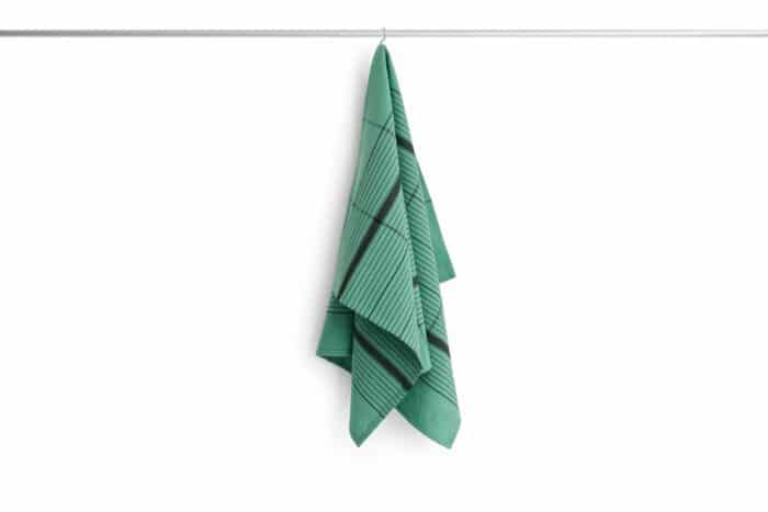 Theedoek Linear Green