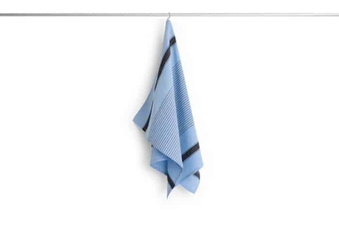 Theedoek Linear Sky Blue