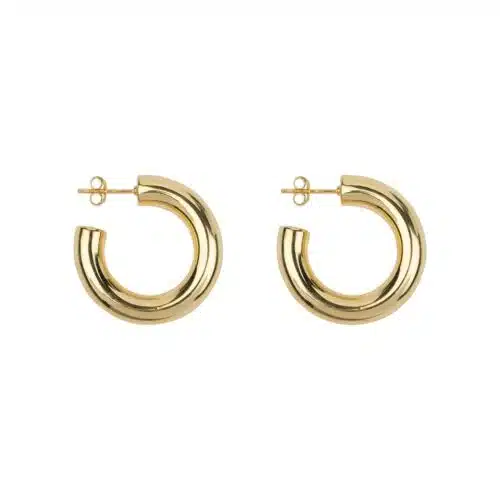 Big Shiny Hoops Betty Bogaers