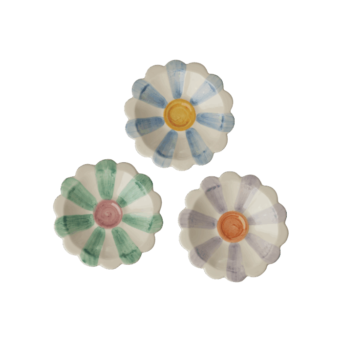 Dipping Bowl Bloem blauw