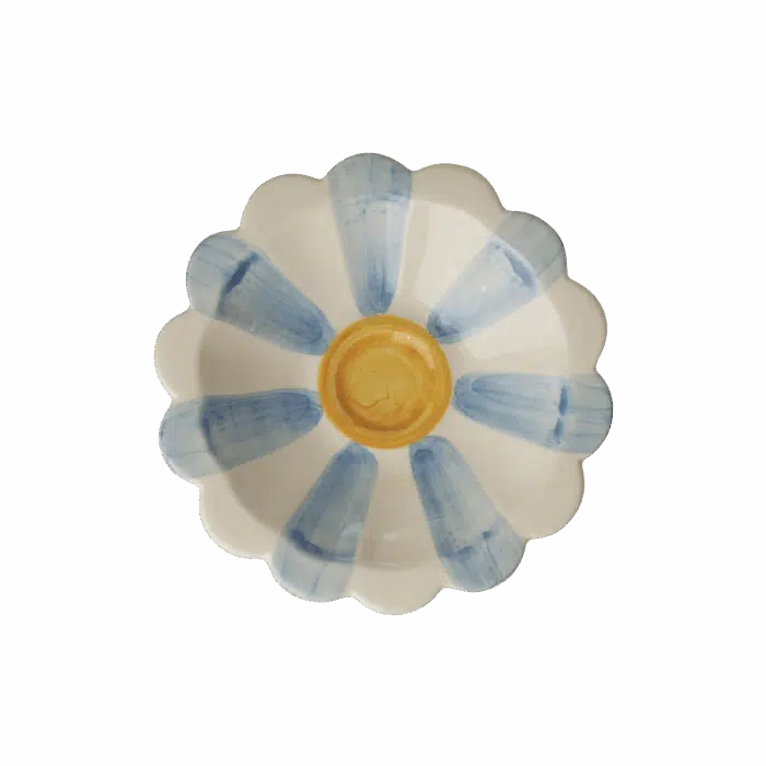 Dipping Bowl Bloem blauw