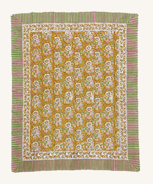Doing Goods Marigold Large Throw in Tote Bag