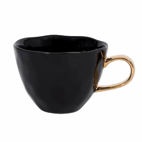 Good Morning Cappuccino Cup Black