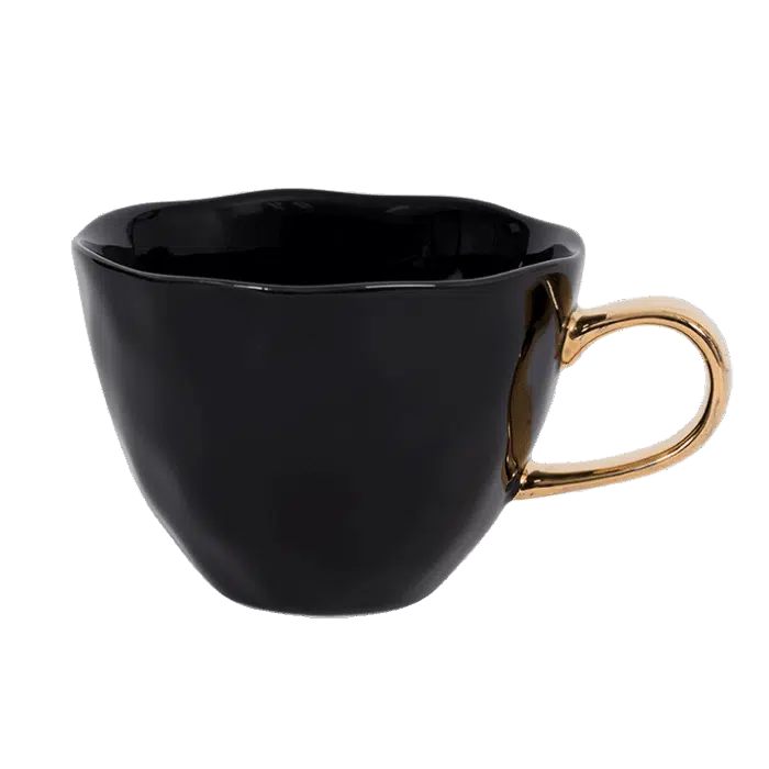 Good Morning Cappuccino Cup Black