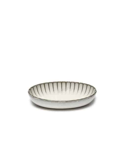 Inku Kom Ovaal 19cm Wit