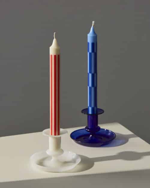 Kandelaar Flare dark blue