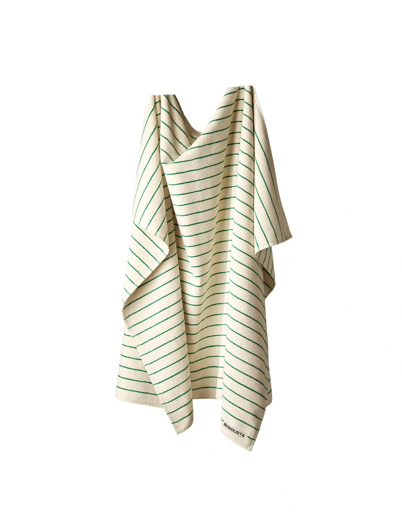 Naram Handdoek PureWhite&Grass