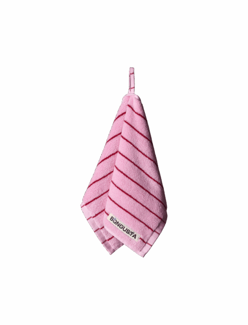 Naram Handdoek small BabyPink&SkiPatrol
