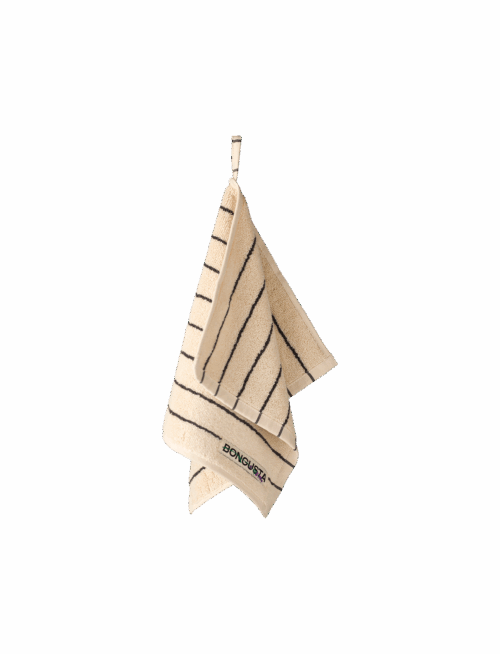 Naram Handdoek small Cream & Ink