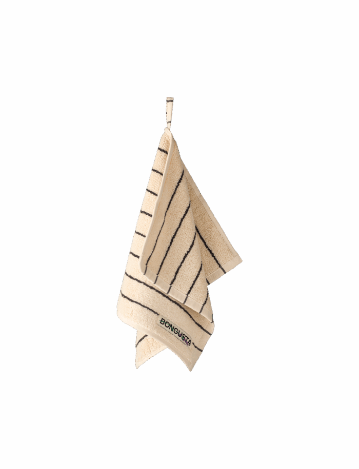 Naram Handdoek small Cream & Ink