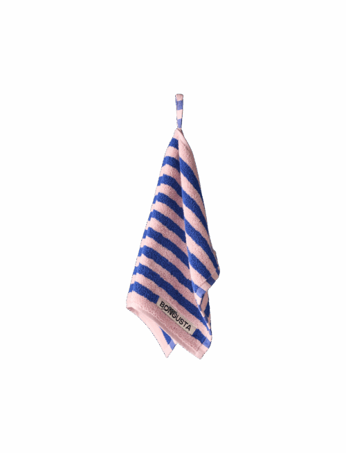 Naram Handdoek small DazzlingBlue&Rose