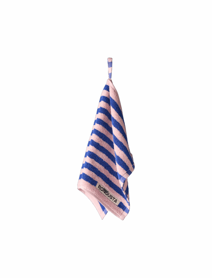 Naram Handdoek small DazzlingBlue&Rose