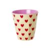 Rice melamine cup Sweet Hearts
