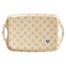 Rice melamine dienblad Dots